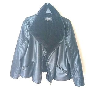 Lined Moto Jacket